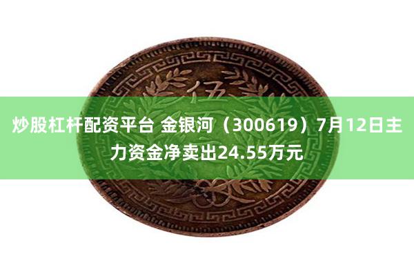 炒股杠杆配资平台 金银河（300619）7月12日主力资金净卖出24.55万元