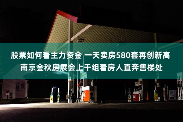 股票如何看主力资金 一天卖房580套再创新高 南京金秋房展会上千组看房人直奔售楼处