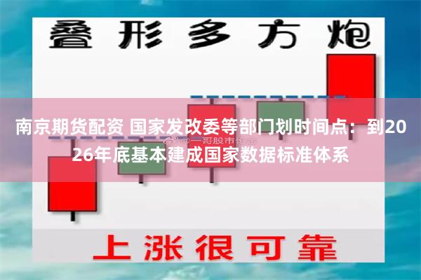 南京期货配资 国家发改委等部门划时间点：到2026年底基本建成国家数据标准体系