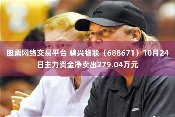 股票网络交易平台 碧兴物联（688671）10月24日主力资金净卖出279.04万元