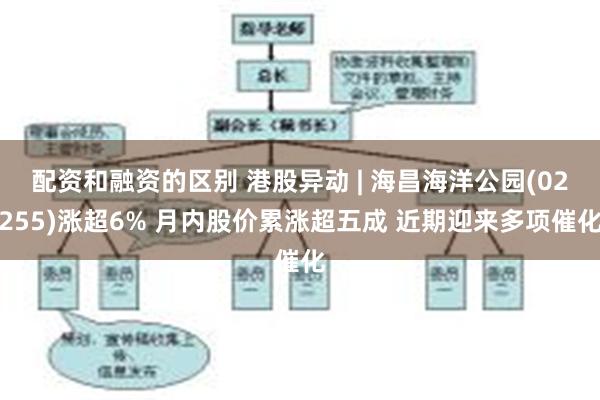 配资和融资的区别 港股异动 | 海昌海洋公园(02255)涨超6% 月内股价累涨超五成 近期迎来多项催化