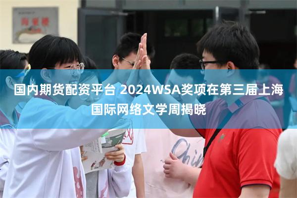 国内期货配资平台 2024WSA奖项在第三届上海国际网络文学周揭晓