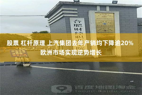 股票 杠杆原理 上汽集团去年产销均下降逾20% 欧洲市场实现逆势增长